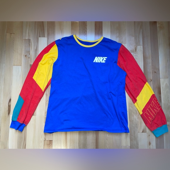 Bright and bold Nike men’s Large long sleeve shirt - Picture 1 of 6